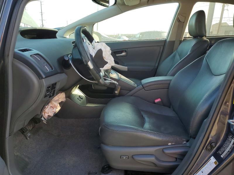 2010 Toyota Prius VIN JTDKN3DU0A1233381 COPART salvage auction — FRONT END, Ca - Salvage Certificate, sold $1,300 on 2026-07-23 (photo 7)