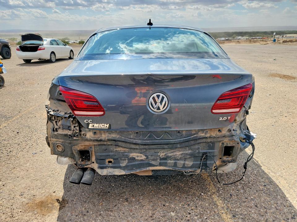 2013 Volkswagen Cc VIN WVWRP7AN4DE514884 COPART salvage auction — FRONT END, NM - CERT OF TITLE-SALVAGE (P), sold $900 on 2026-07-23 (photo 6)