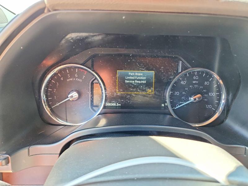 2018 Ford Expedition VIN 1FMJK1KT0JEA24357 COPART salvage auction — FRONT END, CA - CERTIFICATE OF TITLE, sold $175 on 2026-07-10 (photo 9)