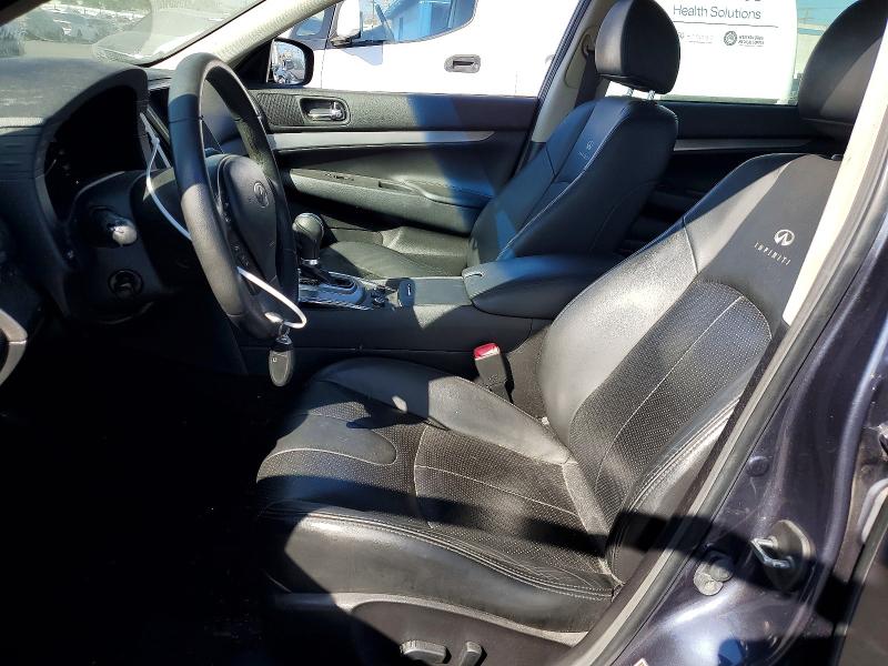 2012 Infiniti G VIN JN1CV6AR5CM975009 COPART salvage auction — REAR END, Ca - Salvage Certificate, sold $1,400 on 2026-07-27 (photo 7)