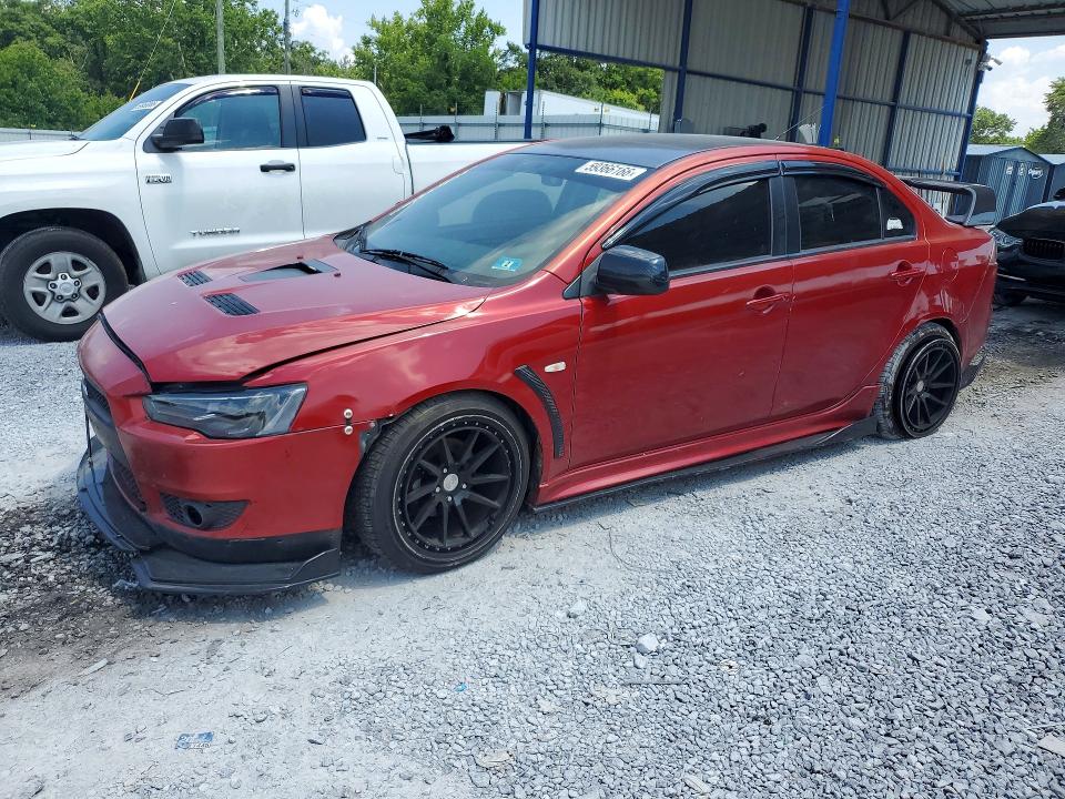 2009 Mitsubishi Lancer VIN JA3AU26U29U006806 COPART salvage auction — SIDE, Ga - Cert Of Title-Salvage, sold $300 on 2026-07-30 (photo 1)