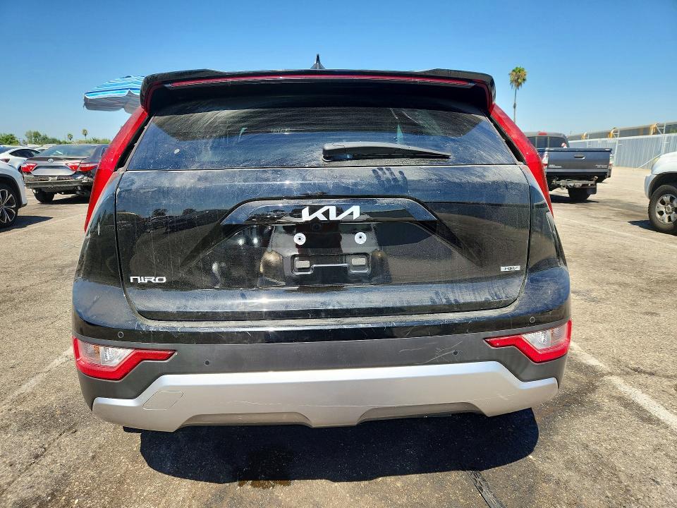 2025 Kia Niro VIN KNDCR3LE4S5272004 COPART salvage auction — FRONT END, Ca - Salvage Certificate, sold $8,000 on 2026-08-18 (photo 6)