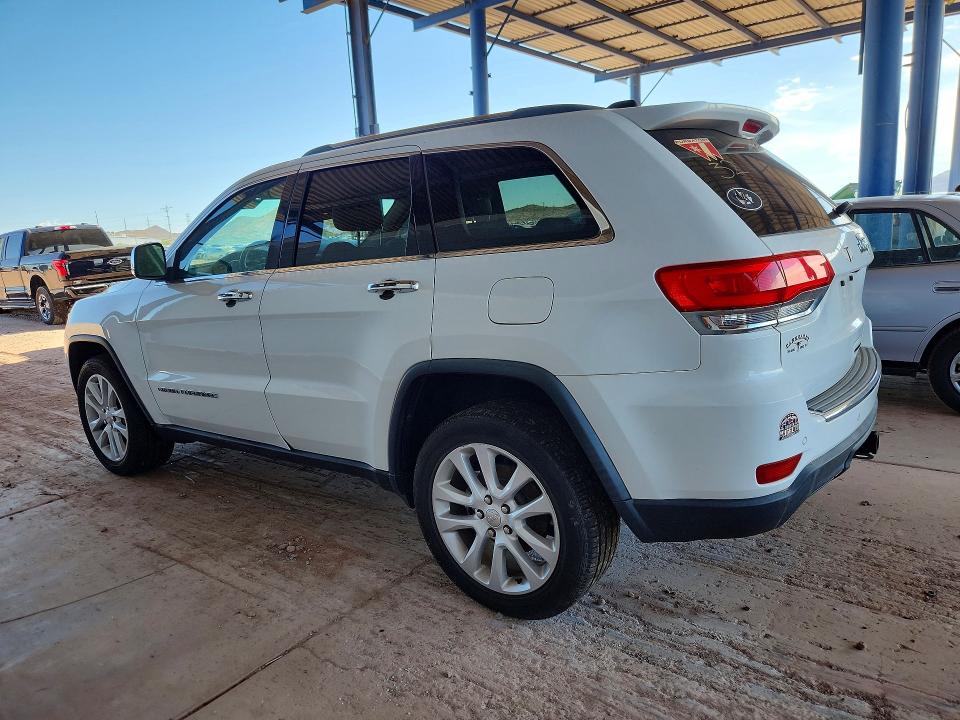 2017 Jeep Cherokee VIN 1C4RJEBG2HC920802 COPART salvage auction — MINOR DENT/SCRATCHES, Az - Certificate Of Title (P), sold $5,400 on 2026-08-13 (photo 2)