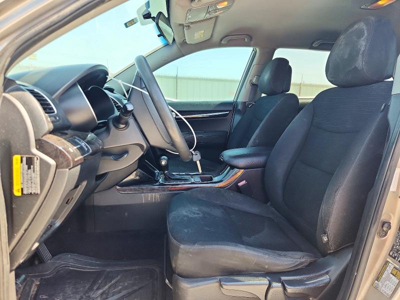 2014 Kia VIN 5XYKT3A69EG425030 COPART salvage auction — FRONT END, Tx - Certificate Of Title, sold $200 on 2026-07-10 (photo 7)