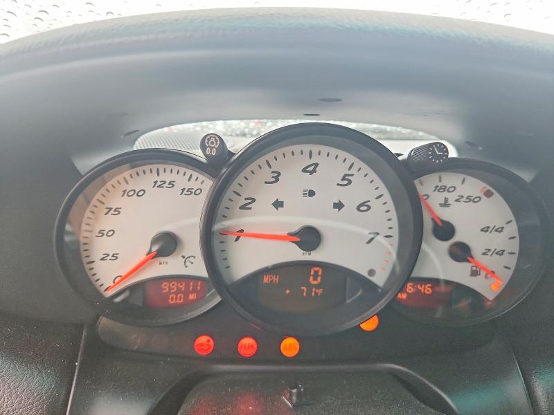 2000 Porsche Boxster VIN WP0CA2981YS620502 COPART salvage auction — MECHANICAL, Wi - Certificate Of Title, sold $1,950 on 2026-08-06 (photo 9)