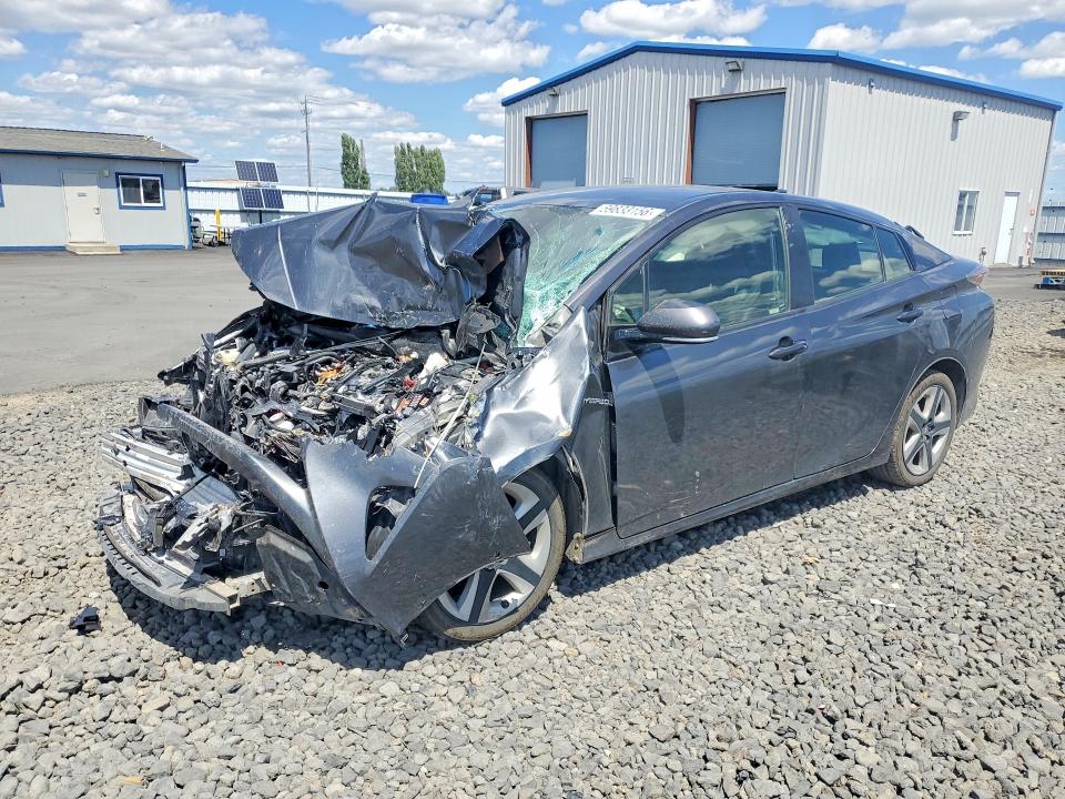 2018 Toyota Prius VIN JTDKARFU7J3550316 COPART salvage auction — FRONT END, WA - BILL OF SALE, sold $950 on 2026-07-22 (photo 1)