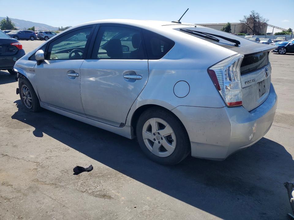 2010 Toyota Prius VIN JTDKN3DU7A0083792 COPART salvage auction — FRONT END, Ca - Salvage Certificate, sold $1,800 on 2026-07-14 (photo 2)