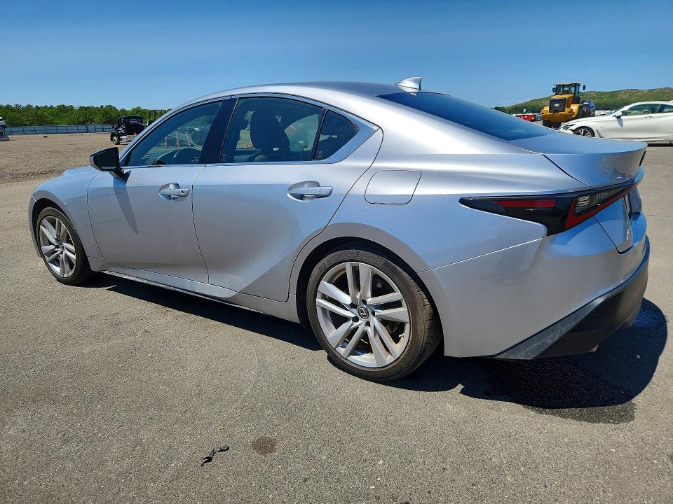 2021 Lexus Is 300 VIN JTHA81F29M5045358 COPART salvage auction — WATER/FLOOD, Ny - Mv907A-Flood Salvage, sold $14,500 on 2026-08-14 (photo 2)