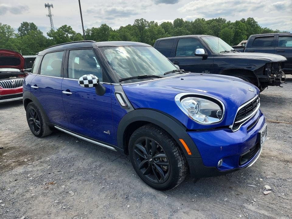 2016 Mini Cooper VIN WMWZC5C5XGWU02356 COPART salvage auction — FRONT END, Pa - Certificate Of Salvage, sold $2,750 on 2026-08-06 (photo 4)
