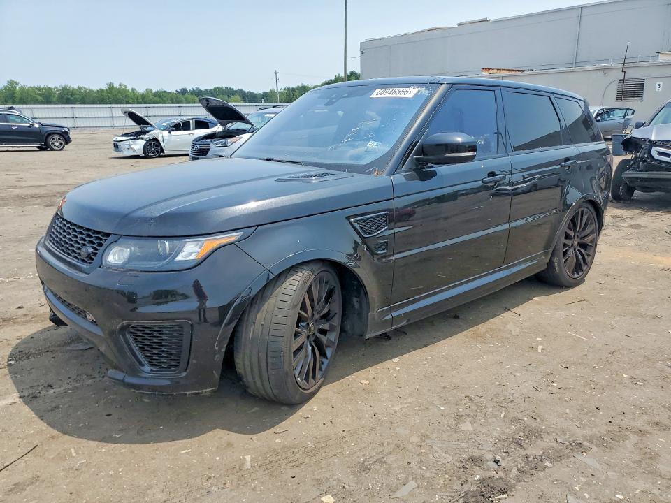 2017 Land rover Range rover sport VIN SALWZ2FE4HA161433 COPART salvage auction — REAR END, Va - Certificate Of Title, sold $12,800 on 2026-07-24 (photo 1)