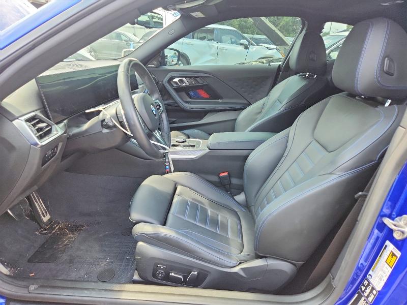 2024 BMW M2 VIN 3MW53CM09R8E76630 COPART salvage auction — REAR END, OH - CERT OF TITLE-SALVAGE, sold $23,100 on 2026-07-31 (photo 7)
