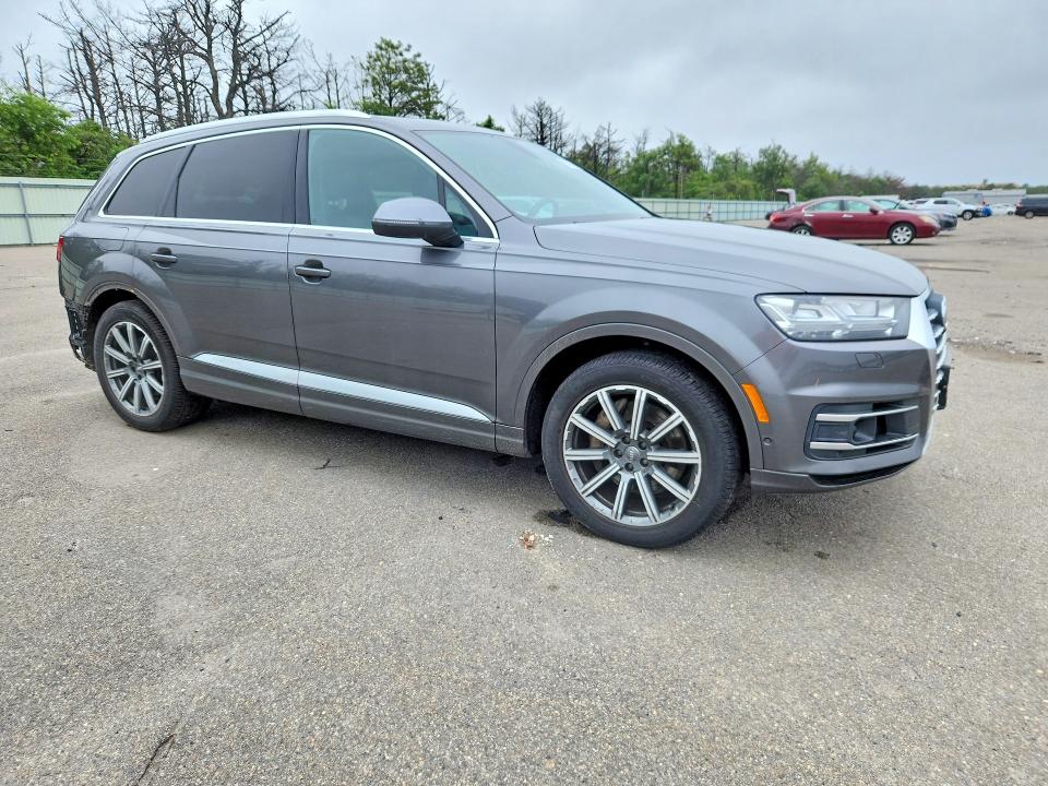2019 Audi Q7 VIN WA1LAAF76KD001583 COPART salvage auction — REAR END, Ny - Mv-907A Salvage Certificate, sold $8,000 on 2026-07-15 (photo 4)