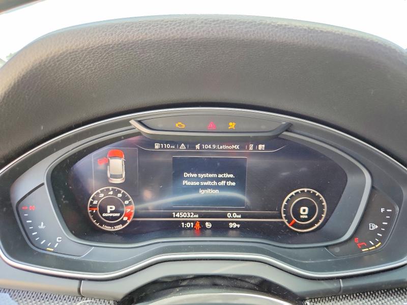 2018 Audi Sq5 VIN WA1C4AFY4J2088801 COPART salvage auction — MINOR DENT/SCRATCHES, Tx - Certificate Of Title (P), sold $10,800 on 2026-09-02 (photo 9)