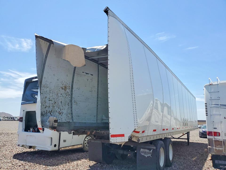 2022 Wabash dry van Dry van VIN 1JJV532D6NL318579 COPART salvage auction — REAR END, AZ - CERT OF TITLE - SALVAGE, sold $1,400 on 2026-08-27 (photo 3)