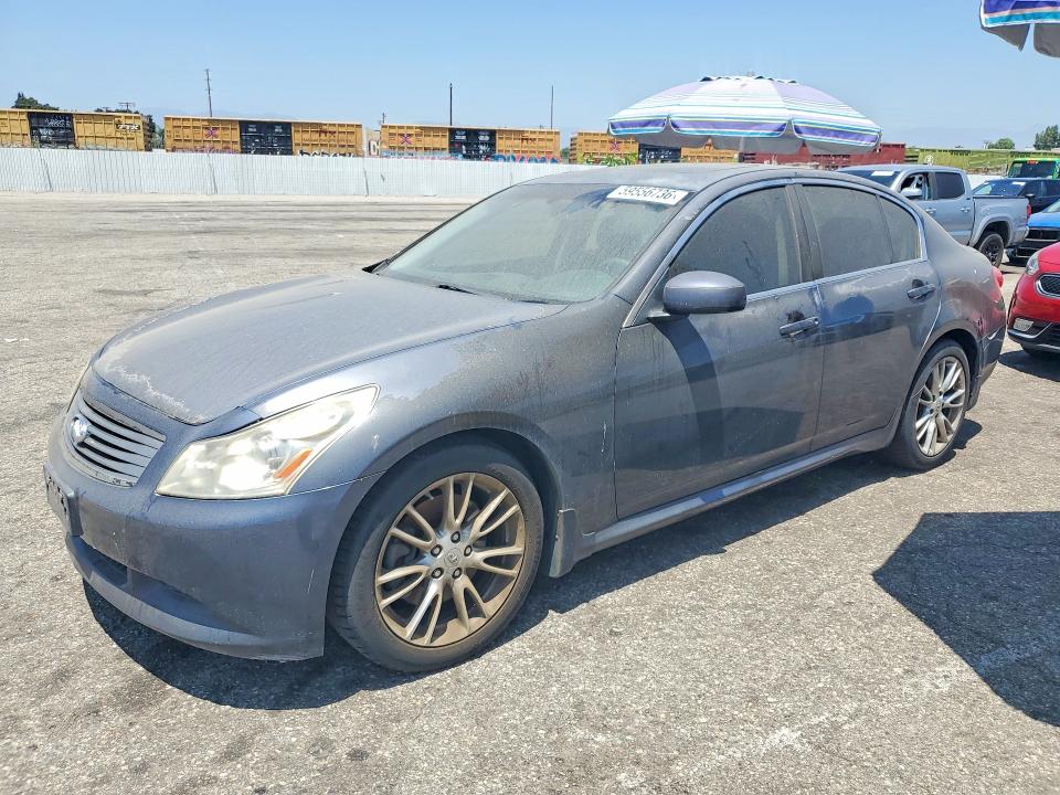 2008 Infiniti G35 VIN JNKBV61E98M201020 COPART salvage auction — MINOR DENT/SCRATCHES, CA - DIS/DLR/EXP ONLY CLEAN TITLE, sold $1,550 on 2026-07-14 (photo 1)