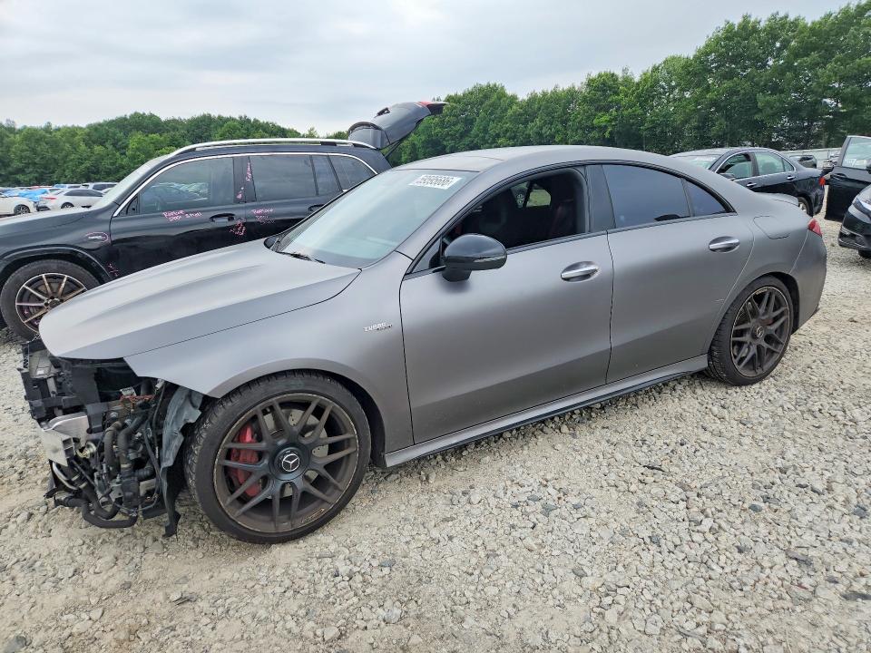2022 Mercedes-benz Cla-klasse amg VIN W1K5J5DB1NN269748 — COPART salvage auction photo