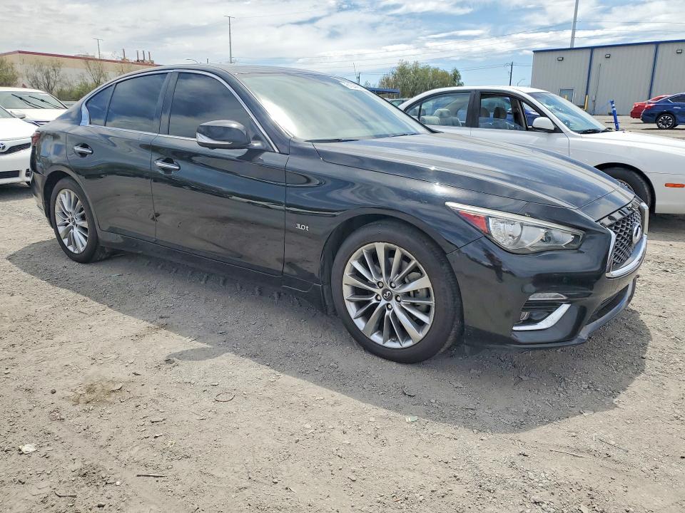 2018 Infiniti Q50 VIN JN1EV7APXJM362667 COPART salvage auction — MECHANICAL, CA - SALVAGE CERTIFICATE (P), sold $1,300 on 2026-07-16 (photo 4)