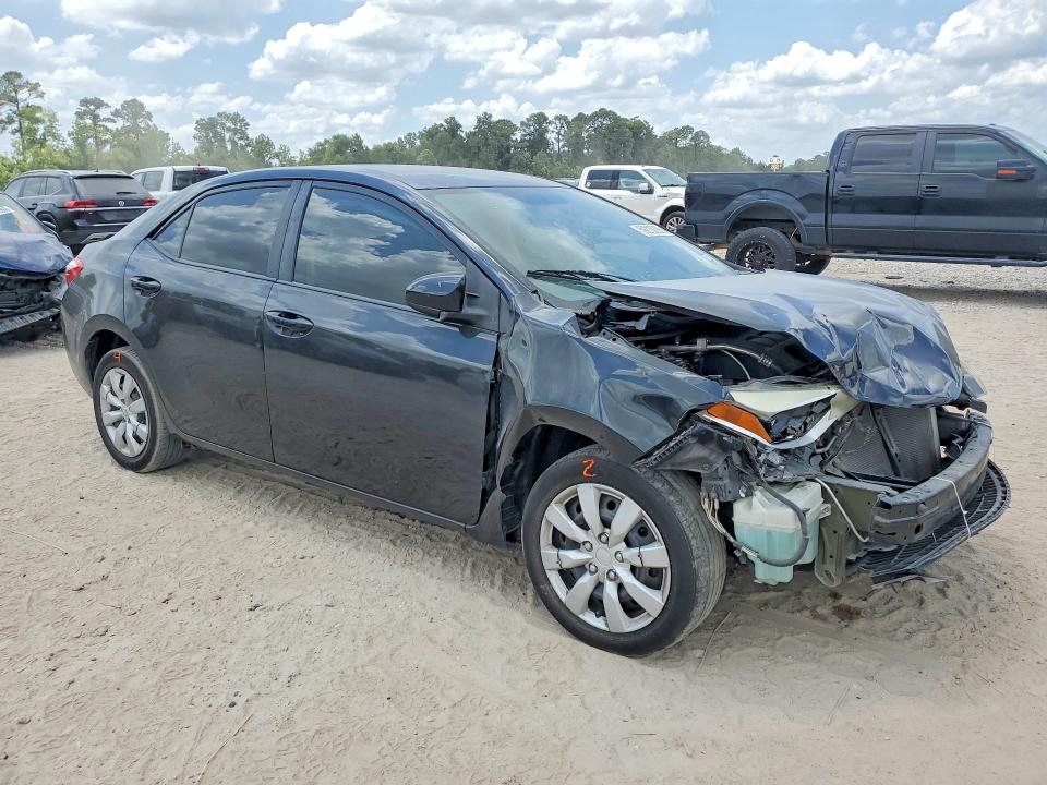 2015 Toyota VIN 5YFBURHE6FP228259 COPART salvage auction — FRONT END, TX - SALVAGE VEHICLE TITLE, sold $150 on 2026-07-21 (photo 4)