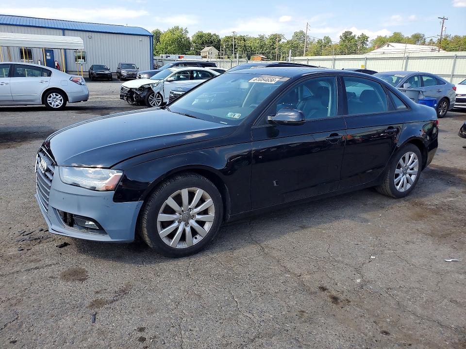 2014 Audi A4 VIN WAUBFAFL5EN032612 COPART salvage auction — FRONT END, Pa - Cert Of Title, sold $400 on 2026-07-31 (photo 1)