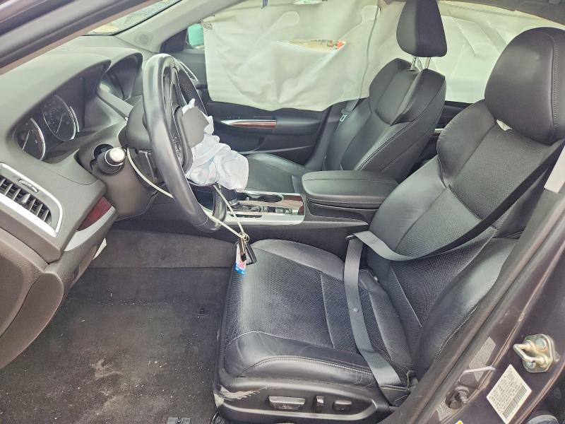 2017 Acura Tlx VIN 19UUB1F54HA004404 COPART salvage auction — FRONT END, Tx - Certificate Of Title, sold $950 on 2026-08-26 (photo 7)