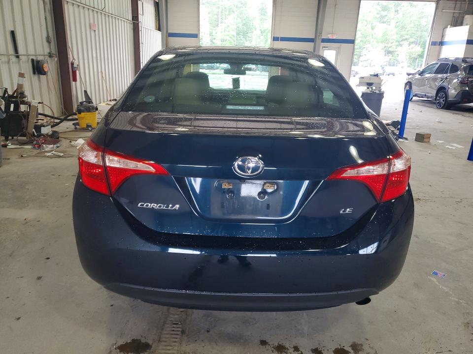 2018 Toyota Corolla VIN 5YFBURHE1JP779840 COPART salvage auction — FRONT END, VA - CERTIFICATE OF TITLE, sold $3,950 on 2026-07-31 (photo 6)