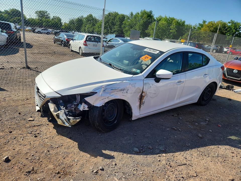 2015 Mazda 3 VIN JM1BM1U70F1254823 COPART salvage auction — SIDE, Pa - Certificate Of Salvage, sold $825 on 2026-09-15 (photo 1)