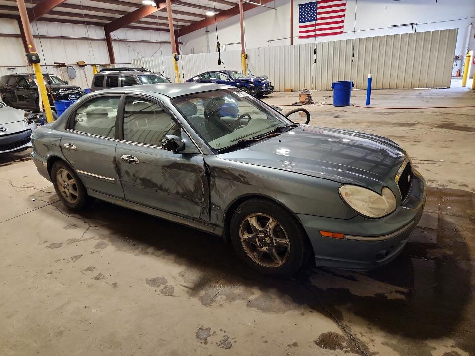 2005 Hyundai Sonata VIN KMHWF35H55A177410 COPART salvage auction — FRONT END, Pa - Certificate Of Salvage, sold $400 on 2026-07-17 (photo 4)