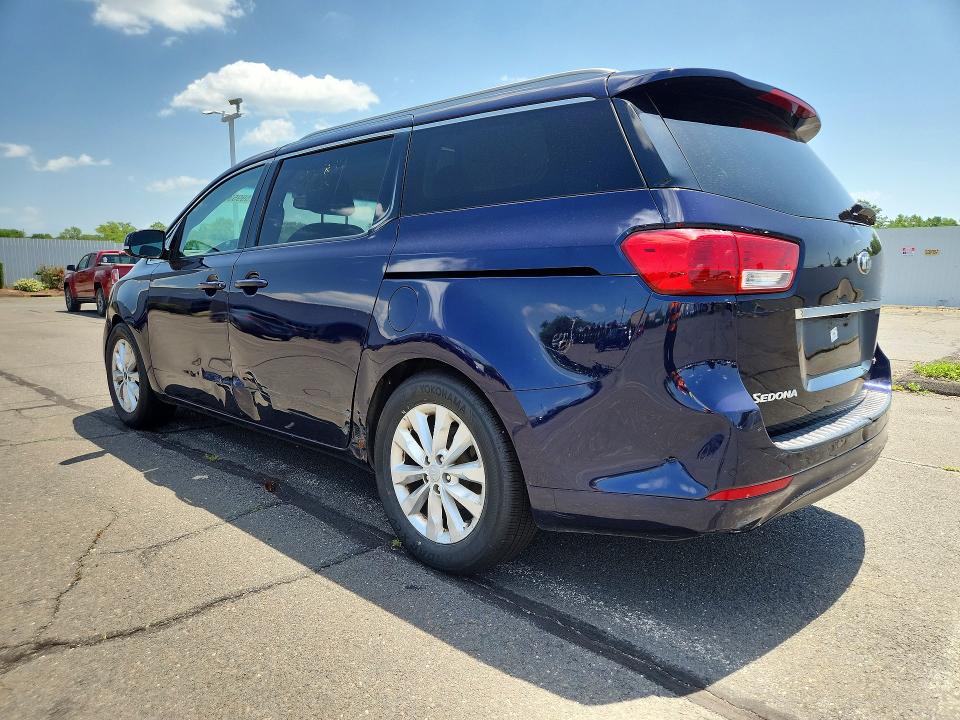 2018 Kia SEDONA VIN KNDMC5C11J6386825 COPART salvage auction — ALL OVER, WV - CERTIFICATE OF TITLE (P), sold $2,750 on 2026-07-09 (photo 2)