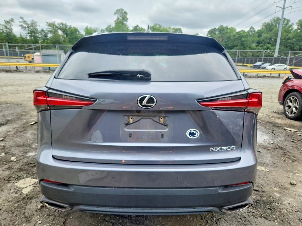 2018 Lexus Nx VIN JTJBARBZ7J2151443 COPART salvage auction — FRONT END, Md - Cert Of Salvage > 75% Damage, sold $225 on 2026-07-24 (photo 6)