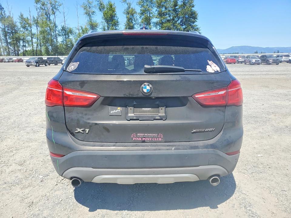 2018 BMW X1 VIN WBXHT3C3XJ3H30621 COPART salvage auction — REAR END, Wa - Bill Of Sale, sold $175 on 2026-07-27 (photo 6)