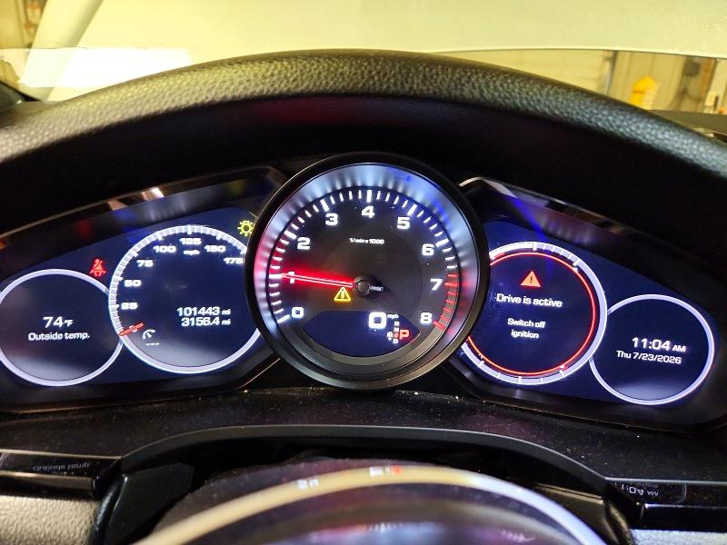 2019 Porsche Cayenne VIN WP1AA2AY1KDA03095 COPART salvage auction — REAR END, Pa - Certificate Of Salvage, sold $15,300 on 2026-08-18 (photo 9)