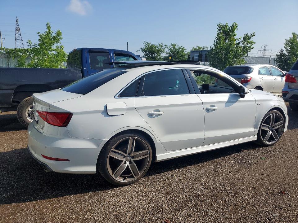 2015 Audi A3 VIN WAUKFRFF3F1042346 COPART salvage auction — SIDE, ON - PERMIT NO BRAND - UNFIT, sold $1,050 on 2026-07-16 (photo 3)