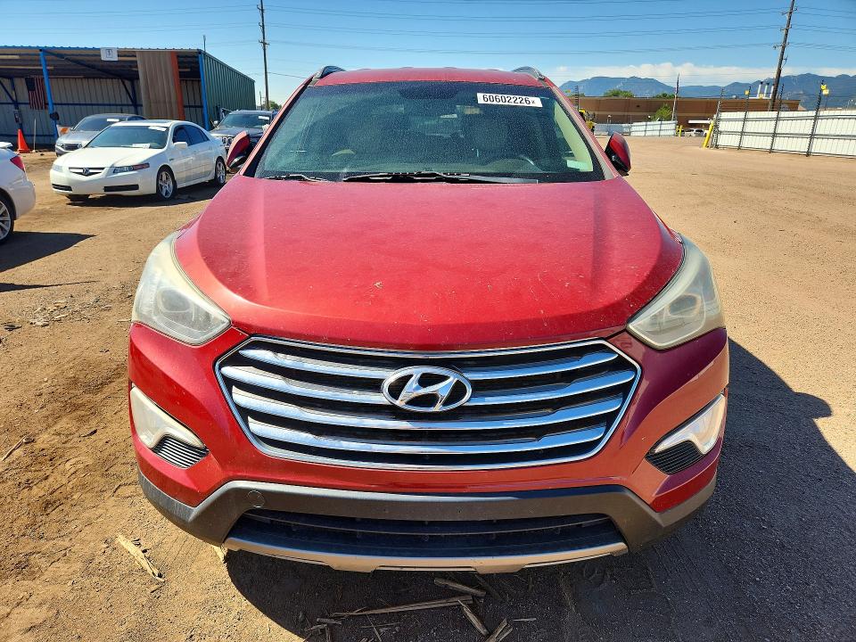 2013 Hyundai Santa fe VIN KM8SN4HF6DU002212 COPART salvage auction — MECHANICAL, Co - Dis/Dlr/Exp Only Clean Title, sold $1,450 on 2026-07-15 (photo 5)