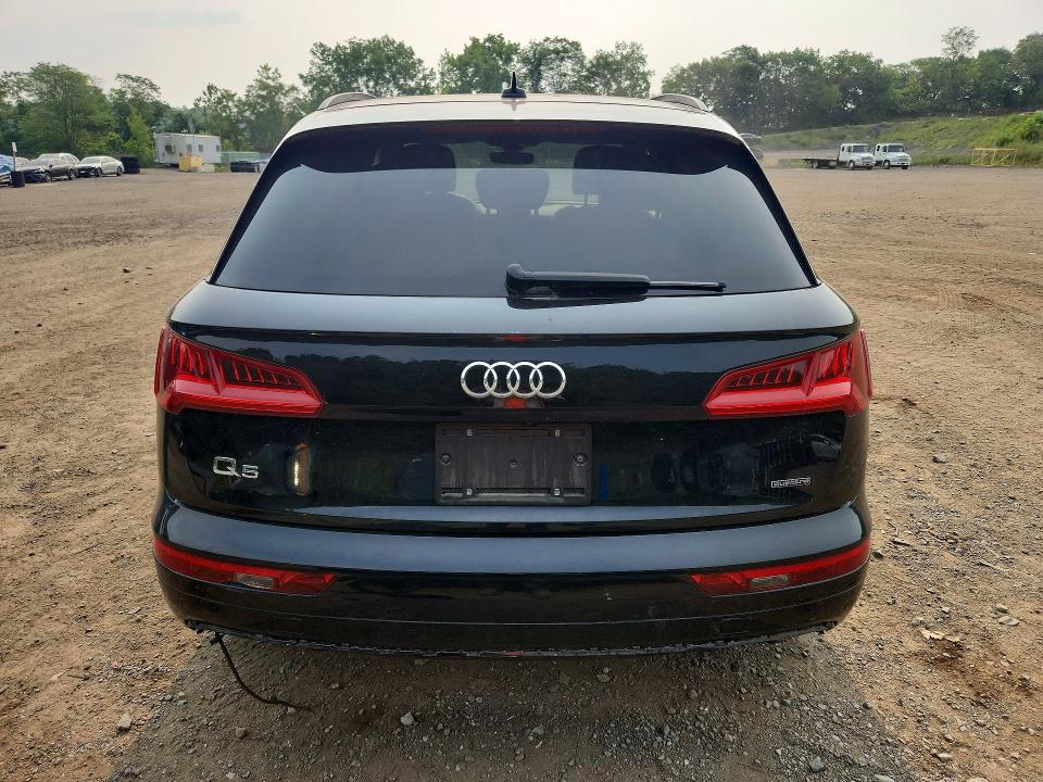 2020 Audi Q5 VIN WA1ANAFY9L2096075 COPART salvage auction — FRONT END, Fl - Certificate Of Destruction, sold $350 on 2026-07-23 (photo 6)