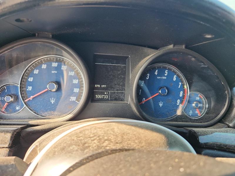 2012 Maserati Granturismo VIN ZAM45KLA2C0060624 COPART salvage auction — SIDE, Tx - Certificate Of Title, sold $7,500 on 2026-08-19 (photo 9)