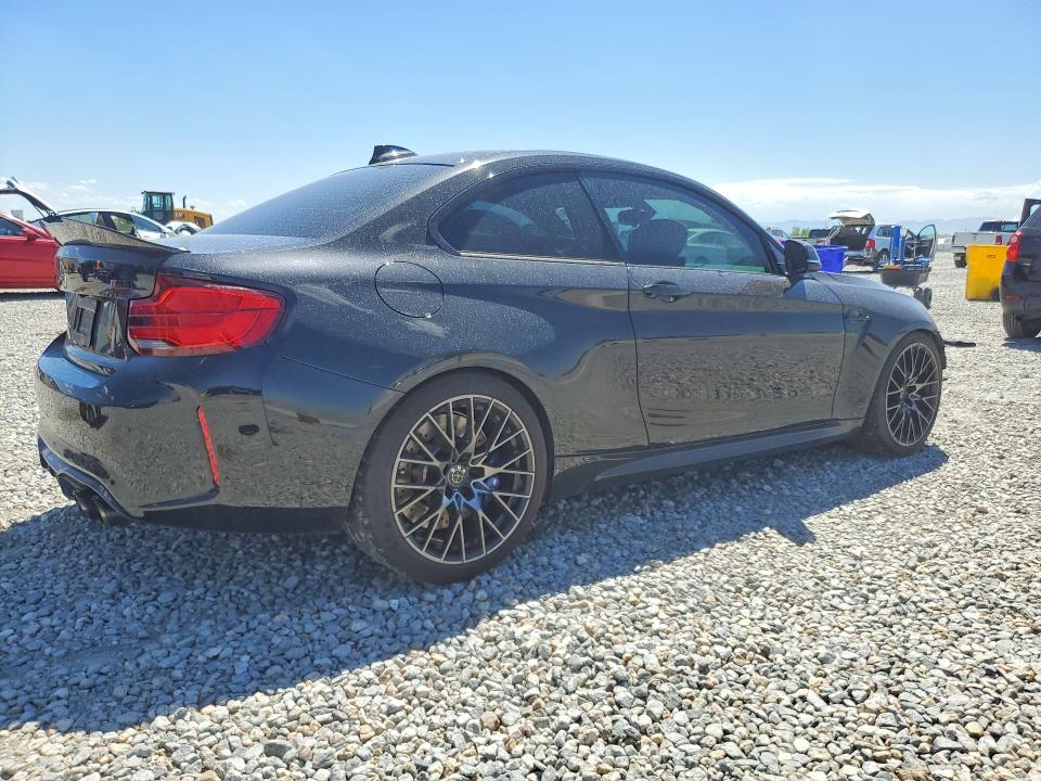 2018 BMW M2 VIN WBS1J5C5XJVD36373 COPART salvage auction — FRONT END, Co - Public - Salvage Title, sold $20,100 on 2026-08-25 (photo 3)