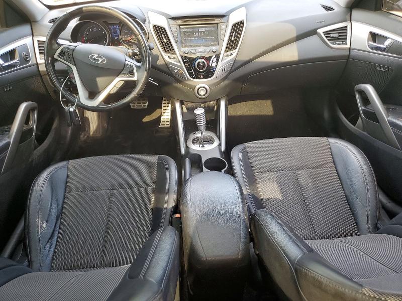 2015 Hyundai Veloster VIN KMHTC6AD1FU232290 COPART salvage auction — MECHANICAL, Ct - Certificate Of Title (P), sold $375 on 2026-07-29 (photo 8)