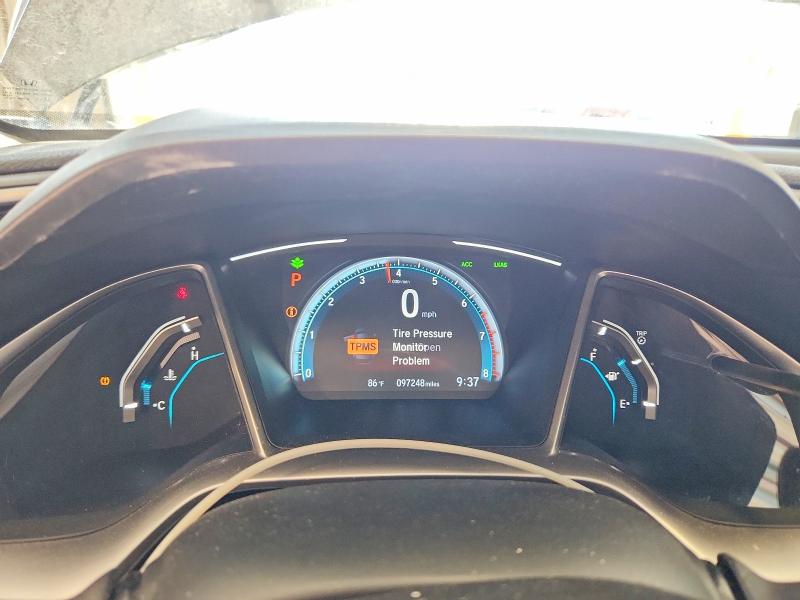 2019 Honda Civic VIN JHMFC1F36KX005432 COPART salvage auction — REAR END, Wi - Certificate Of Title, sold $5,700 on 2026-07-27 (photo 9)
