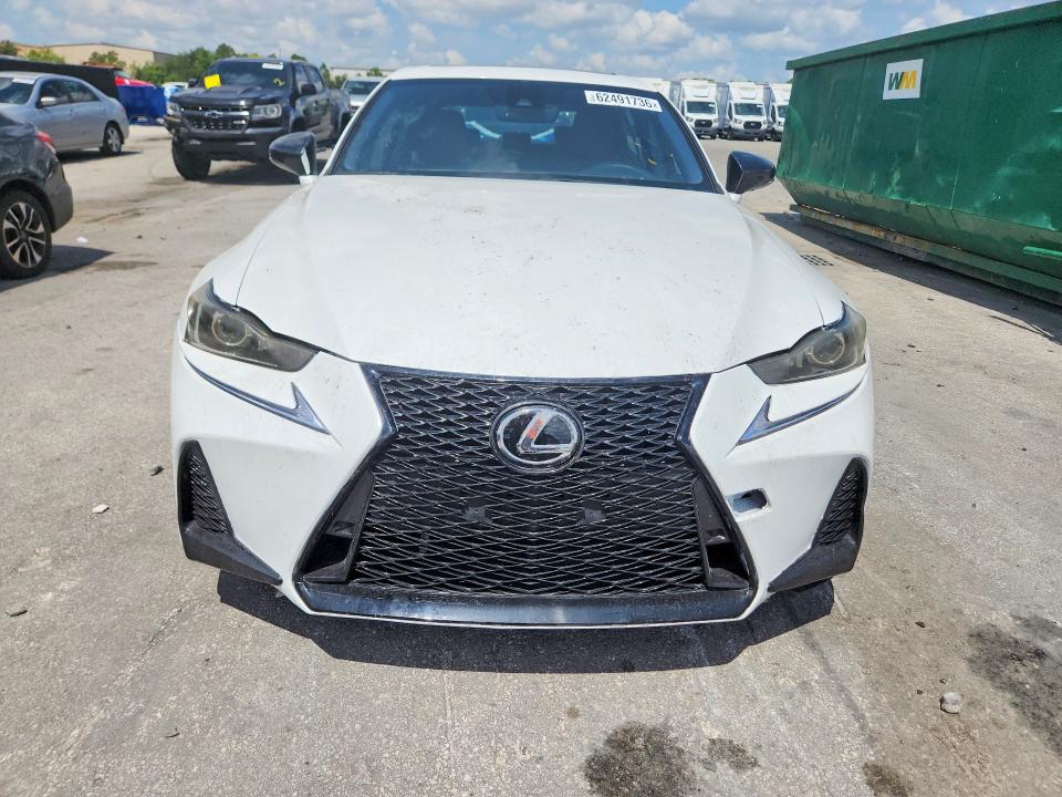 2018 Lexus Is 350 VIN JTHCZ1D21J5015257 COPART salvage auction — MINOR DENT/SCRATCHES, Va - Cert Of Title - Salvage, sold $6,700 on 2026-07-30 (photo 5)