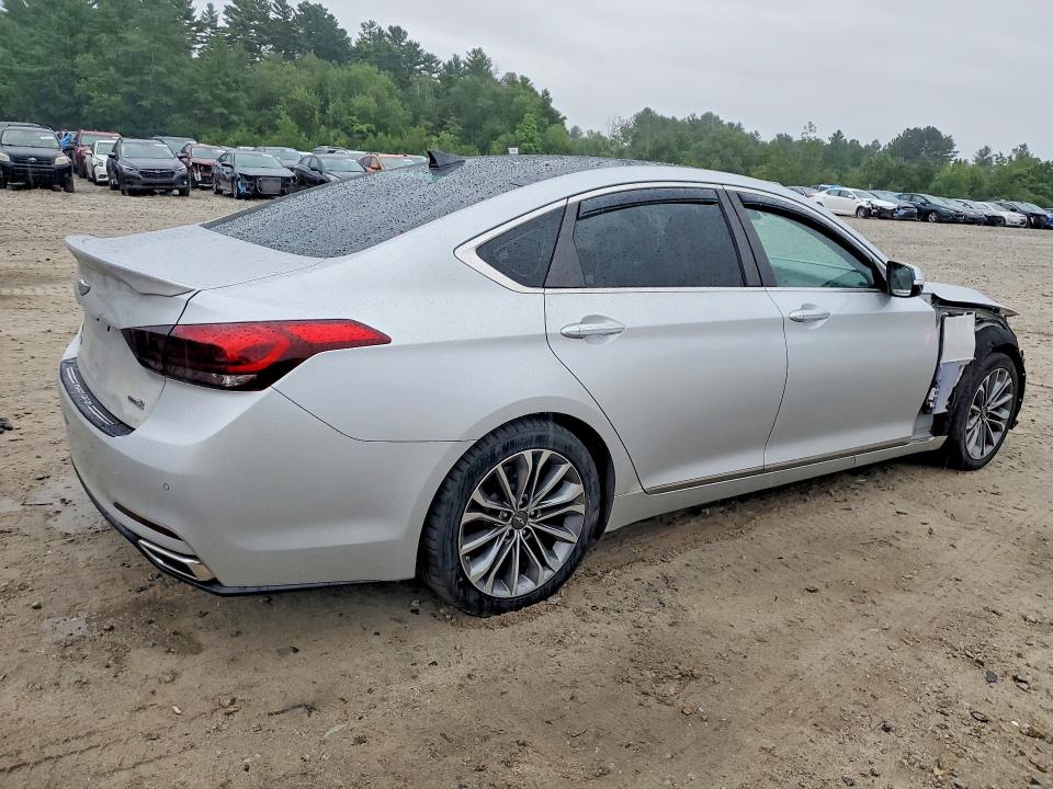 2015 Hyundai Genesis VIN KMHGN4JE5FU071306 COPART salvage auction — FRONT END, MA - CERT OF TITLE-RECONSTRCTD COLL, sold $2,600 on 2026-07-27 (photo 3)