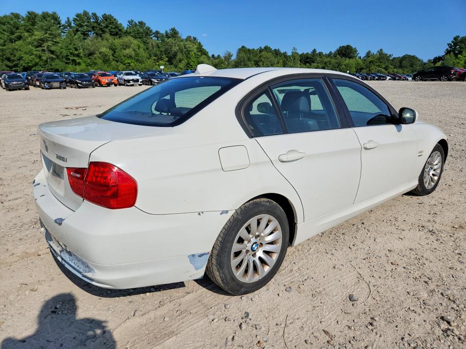 2009 BMW 3 series VIN WBAPK53569A512797 COPART salvage auction — FRONT END, MA - CERT OF TITLE-RECONSTRCTD COLL, sold $500 on 2026-08-03 (photo 3)