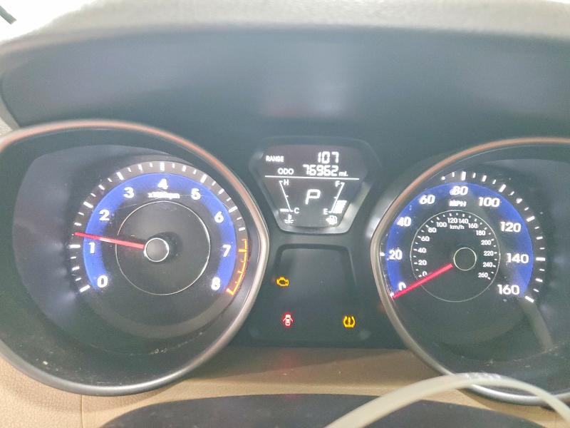 2013 Hyundai Elantra VIN 5NPDH4AE6DH257068 COPART salvage auction — NORMAL WEAR, Pa - Non Public Clean Title, sold $900 on 2026-07-29 (photo 9)