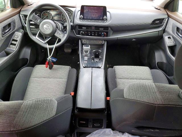 2021 Nissan Rogue VIN JN8AT3AA0MW004366 COPART salvage auction — FRONT END, TX - SALVAGE VEHICLE TITLE, sold $3,850 on 2026-07-31 (photo 8)
