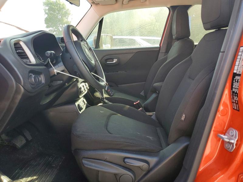 2017 Jeep Renegade VIN ZACCJBAB2HPE94132 COPART salvage auction — MINOR DENT/SCRATCHES, Tn - Certificate Of Title, sold $1,800 on 2026-07-09 (photo 7)