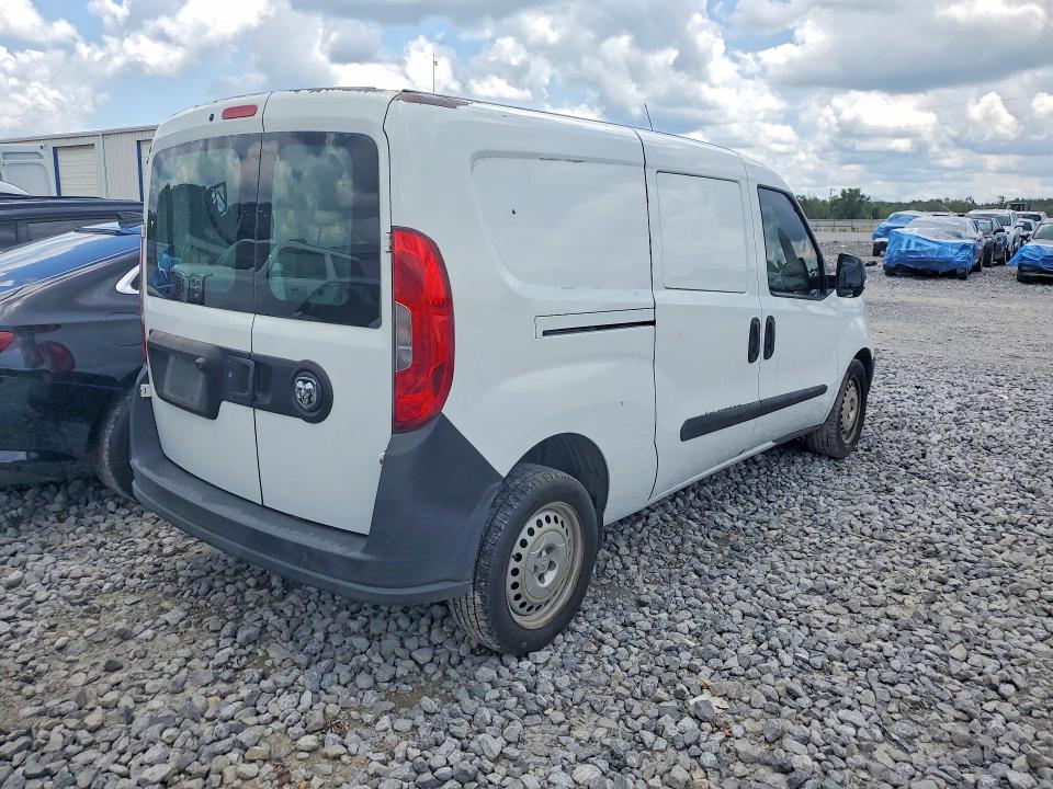 2019 Ram Promaster city VIN ZFBHRFAB8K6N74683 COPART salvage auction — MINOR DENT/SCRATCHES, AL - CERTIFICATE OF TITLE, sold $4,150 on 2026-08-17 (photo 3)