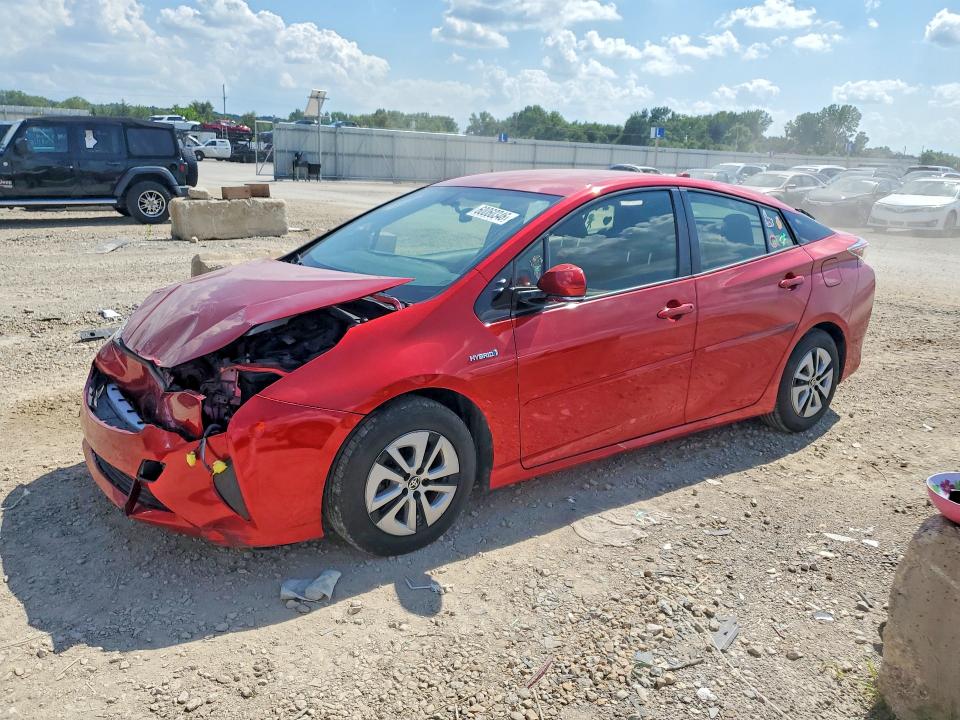 2016 Toyota Prius VIN JTDKARFU8G3513039 COPART salvage auction — FRONT END, Mo - Salvage Certificate Of Title, sold $100 on 2026-07-28 (photo 1)