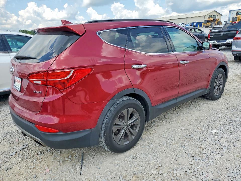 2013 Hyundai Santa fe VIN 5XYZU3LB9DG040135 COPART salvage auction — MINOR DENT/SCRATCHES, Mt - Certificate Of Title, sold $225 on 2026-07-21 (photo 3)