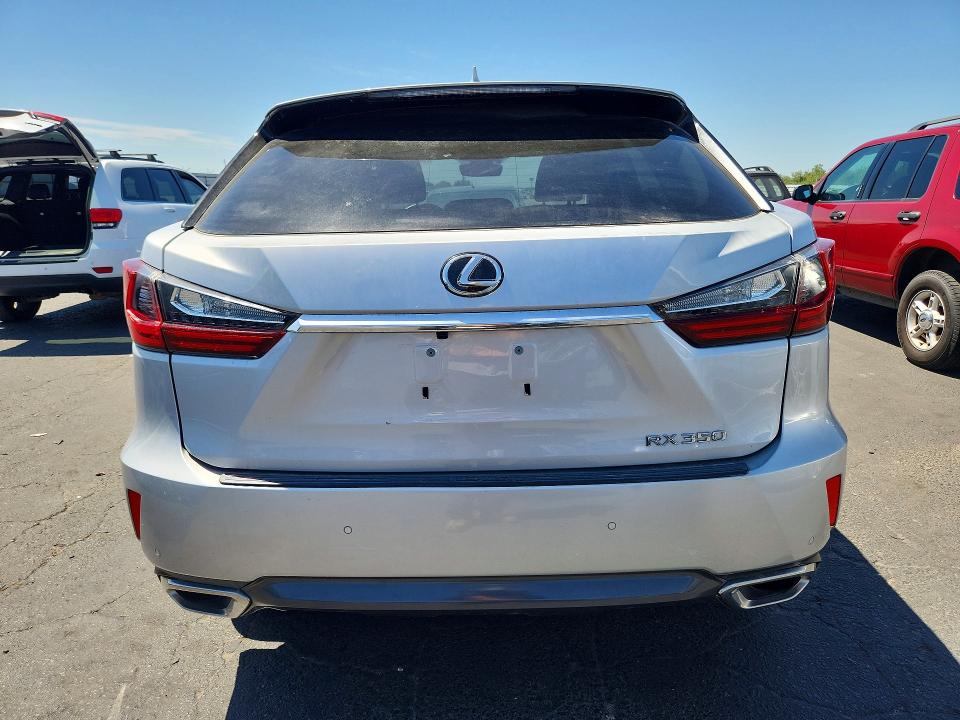 2018 Lexus Rx VIN 2T2ZZMCA5JC115642 COPART salvage auction — FRONT END, Ca - Salvage Certificate, sold $7,800 on 2026-07-27 (photo 6)