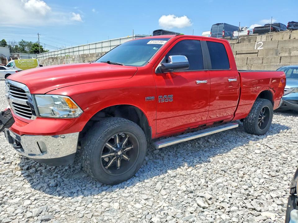 2013 Ram 1500 VIN 1C6RR7GTXDS705976 COPART salvage auction — MINOR DENT/SCRATCHES, In - Certificate Of Title, sold $1,450 on 2026-07-31 (photo 1)