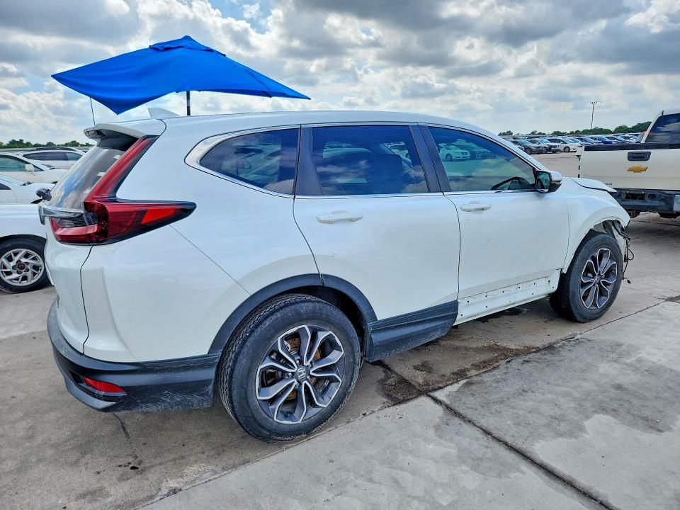 2020 Honda Cr-v VIN 7FARW1H8XLE023432 COPART salvage auction — FRONT END, TX - SALVAGE VEHICLE TITLE (P), sold $8,900 on 2026-07-16 (photo 3)
